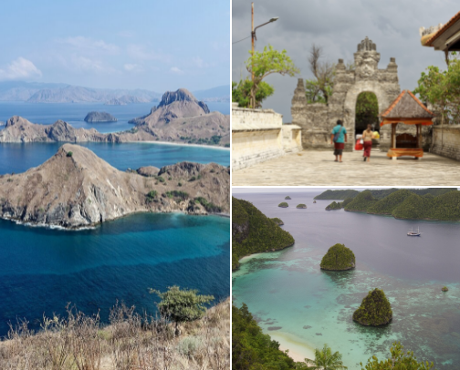 16 Indonesian Destinations That Make You Feel Like Royalty: Private Islands & Luxury Resorts 🌴✨ cover photo collage