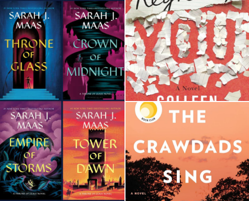 My favorite book recs cover photo collage