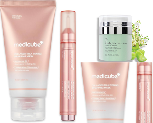 Nearly 40 Skincare cover photo collage