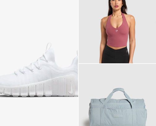 Workout, gym cover photo collage