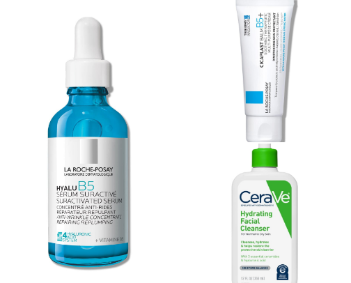My Go-To Skincare For Dry, Dehydrated Skin cover photo collage
