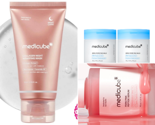 Korean Skincare cover photo collage