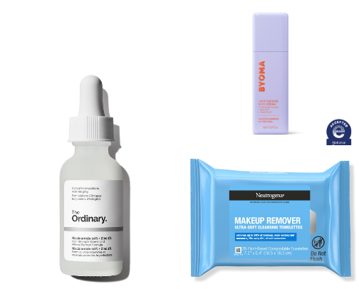 My favorite beauty recs and skin care products cover photo collage