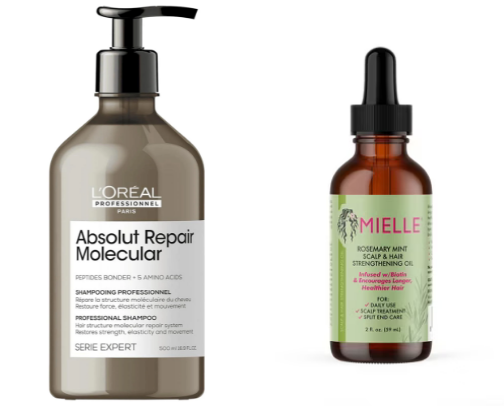 Hair care favorites cover photo collage
