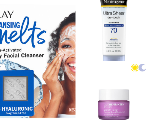 Skincare favs cover photo collage