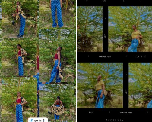 OOTD [Outfit of The Day] cover photo collage