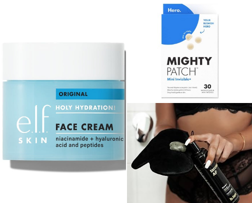 My personal beauty recs cover photo collage