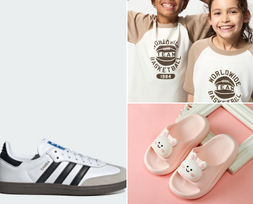 Kids Closet cover photo collage