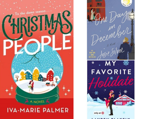 Festive Reads for the Holiday Season cover photo collage