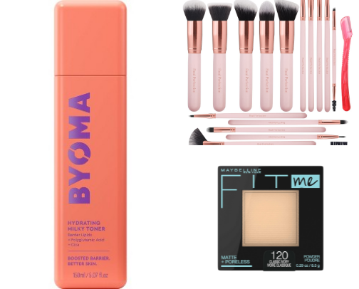 The Lazy Girl’s 5-Minute Face 💅✨ cover photo collage