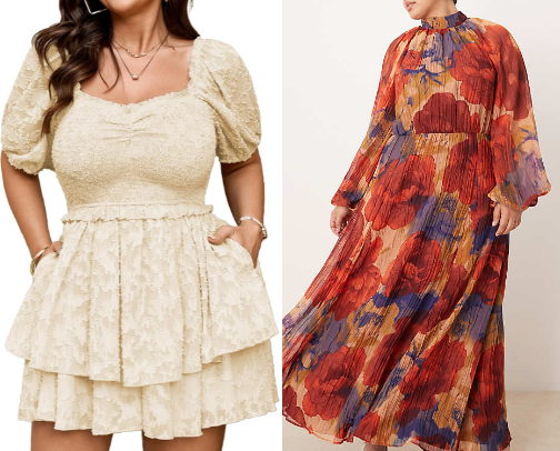 Must-See Dresses for Plus Size Woman 👗👑 cover photo collage