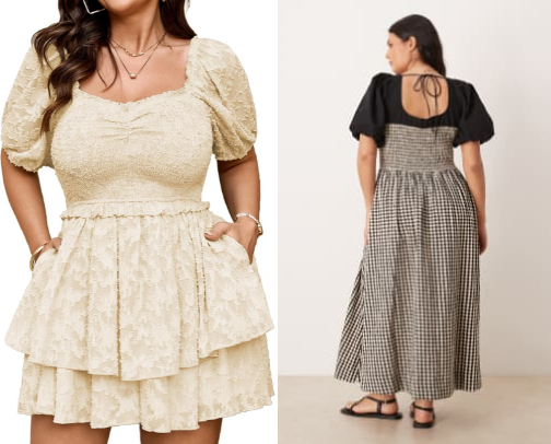 Must-See Dresses for Plus Size Woman 👗👑 cover photo collage