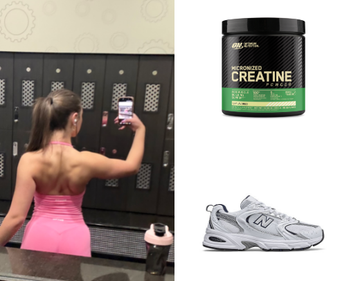 All of the things that a girl needs to get HOT in the gym 🔥💪🏼🎀. Great for those just getting started! cover photo collage