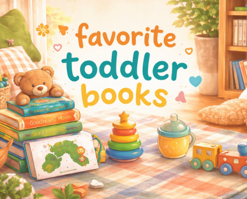 Favorite Toddler Books cover photo collage