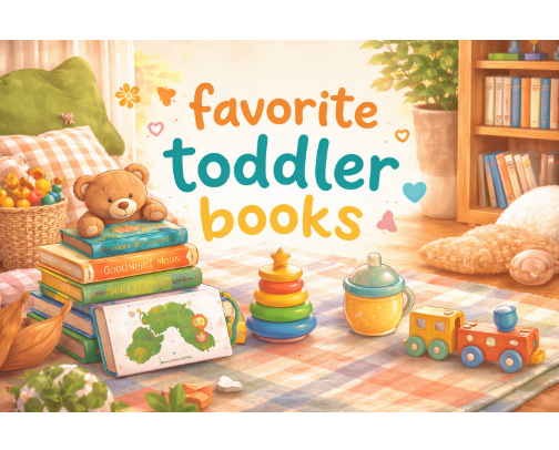 Favorite Toddler Books cover photo collage