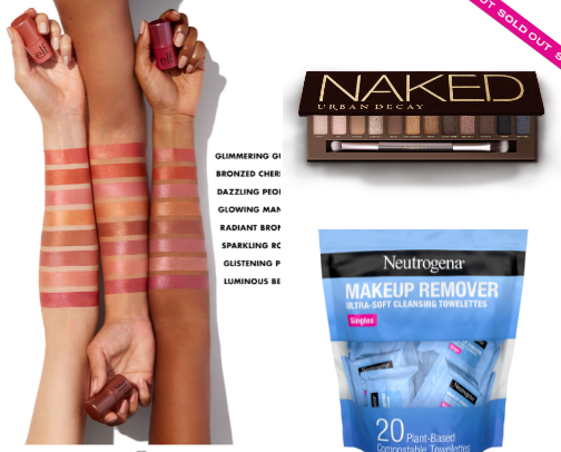 The ESSENTIALS for Skincare, Hair, Makeup cover photo collage