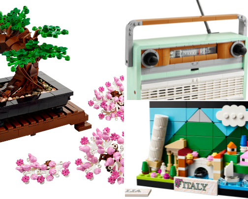 cozy Lego sets cover photo collage
