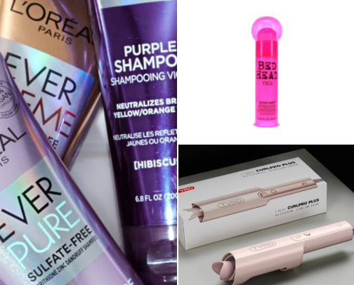 hair products - that actually work! cover photo collage