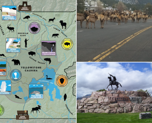 My favorite vacation destinations in the U.S.!! cover photo collage