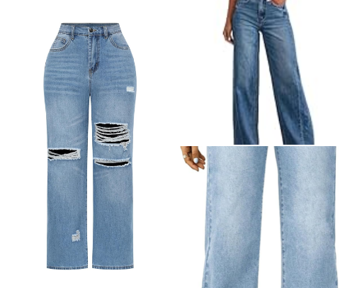 Trending Jeans cover photo collage