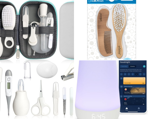 Actual baby must haves cover photo collage