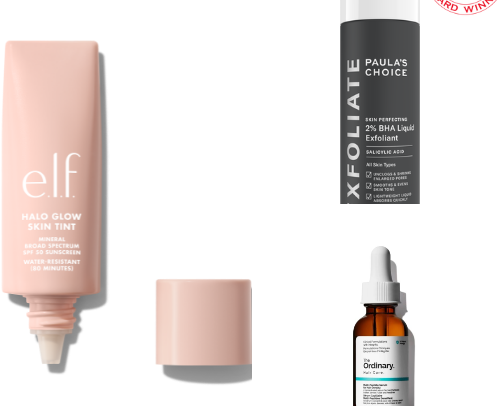 My favorite beauty recs cover photo collage