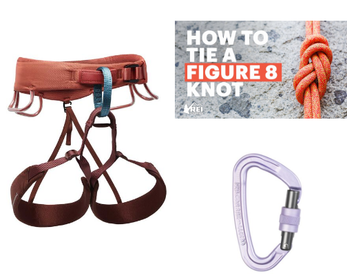 Climbing Essentials for Beginners cover photo collage