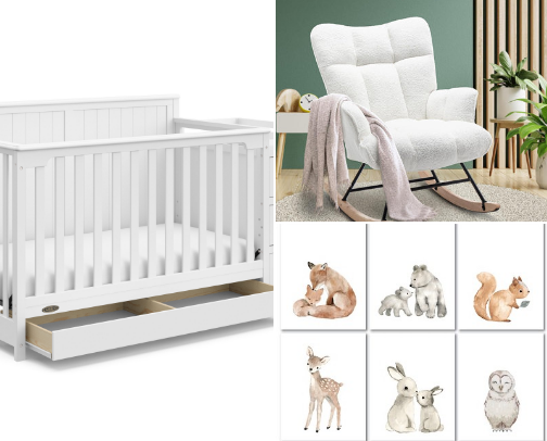 🤍 Creating a Sleep-Friendly Nursery cover photo collage
