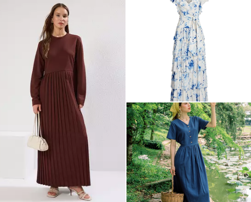 DRESSES TO LOOK GOOD FOR ANY OCCASSIONS cover photo collage