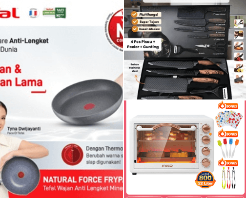 Essential Items in My Kitchen cover photo collage