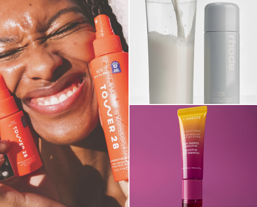 The Ultimate "Clean Girl" Dewy Skincare Routine cover photo collage