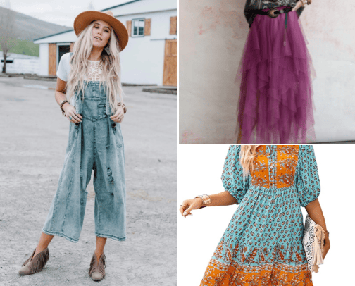 Boho country cover photo collage