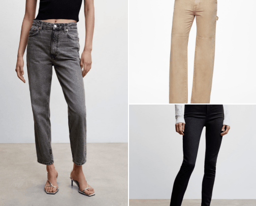 WOMEN’S JEANS cover photo collage