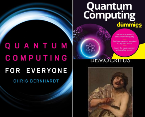 Self-studying quantum computing cover photo collage