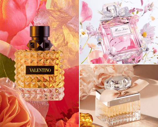 Perfumes cover photo collage