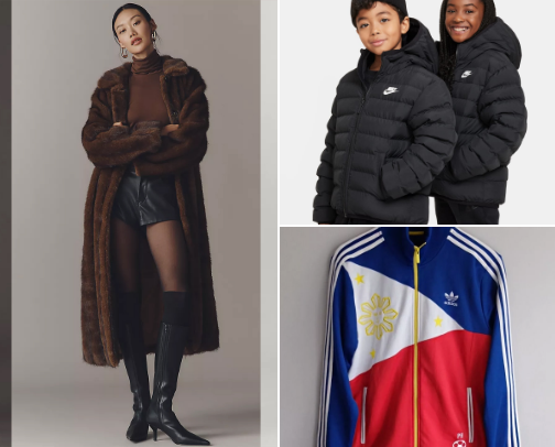 Winter Coat cover photo collage