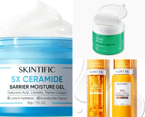 Skintific cover photo collage