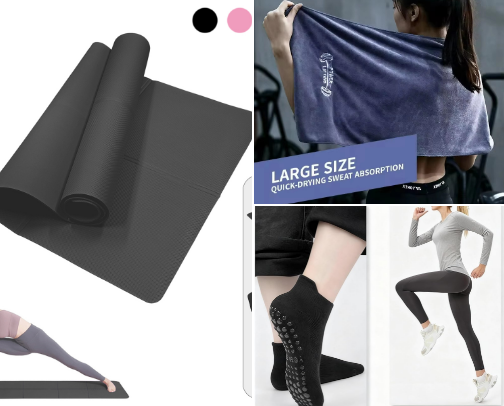 14 Yoga Accessories for Beginners That Are Actually Worth Buying cover photo collage