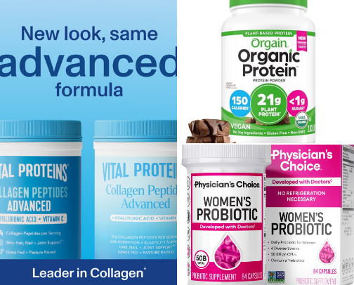 Healthy habits cover photo collage