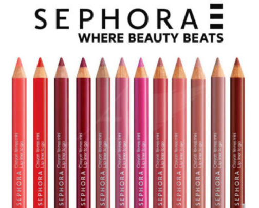 Creamy lip pencils , easily adjustable cover photo collage