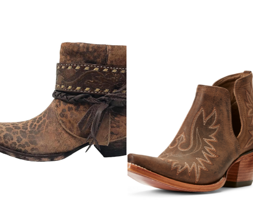 Cowboy boots cover photo collage
