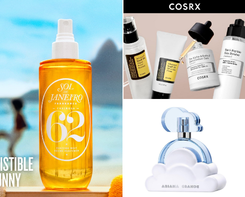 My favorite beauty recs cover photo collage