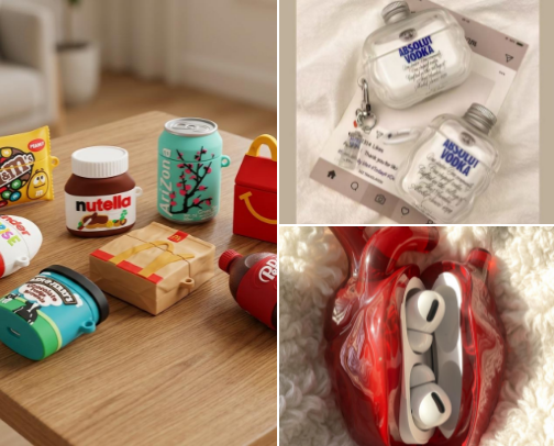 AirPods Cases That Match Your Vibe 🎧 cover photo collage