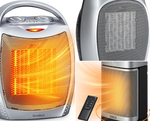 Top 10 Portable Space Heaters cover photo collage