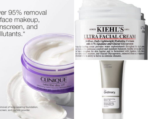 skincare essentials for glass skin cover photo collage