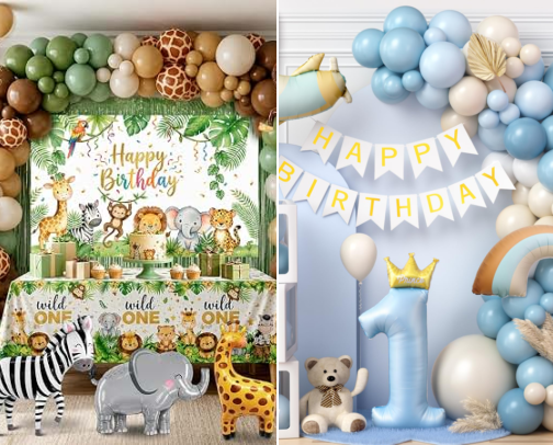Thème Garçon Anniversaire cover photo collage