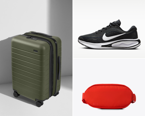 Portugal & Spain Packing List for Women: Away, Béis & Calpak Bags, Walking Shoes & Layers cover photo collage