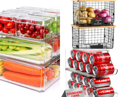 Kitchen Organization & Storage cover photo collage