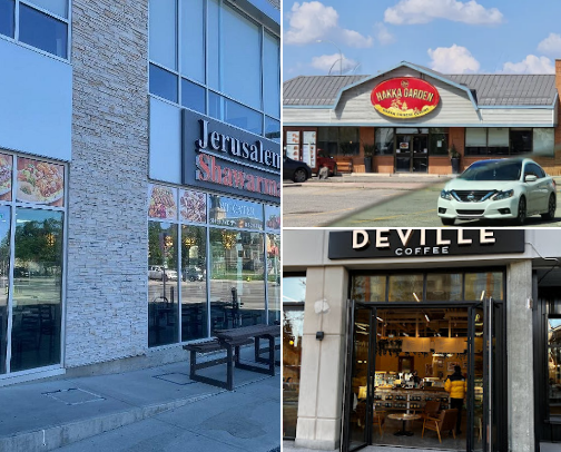 Restaurant cover photo collage