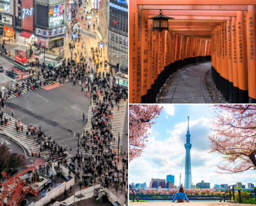 Top All-Inclusive Resorts & Must-See Destinations in Mexico, Jamaica & Japan cover photo collage